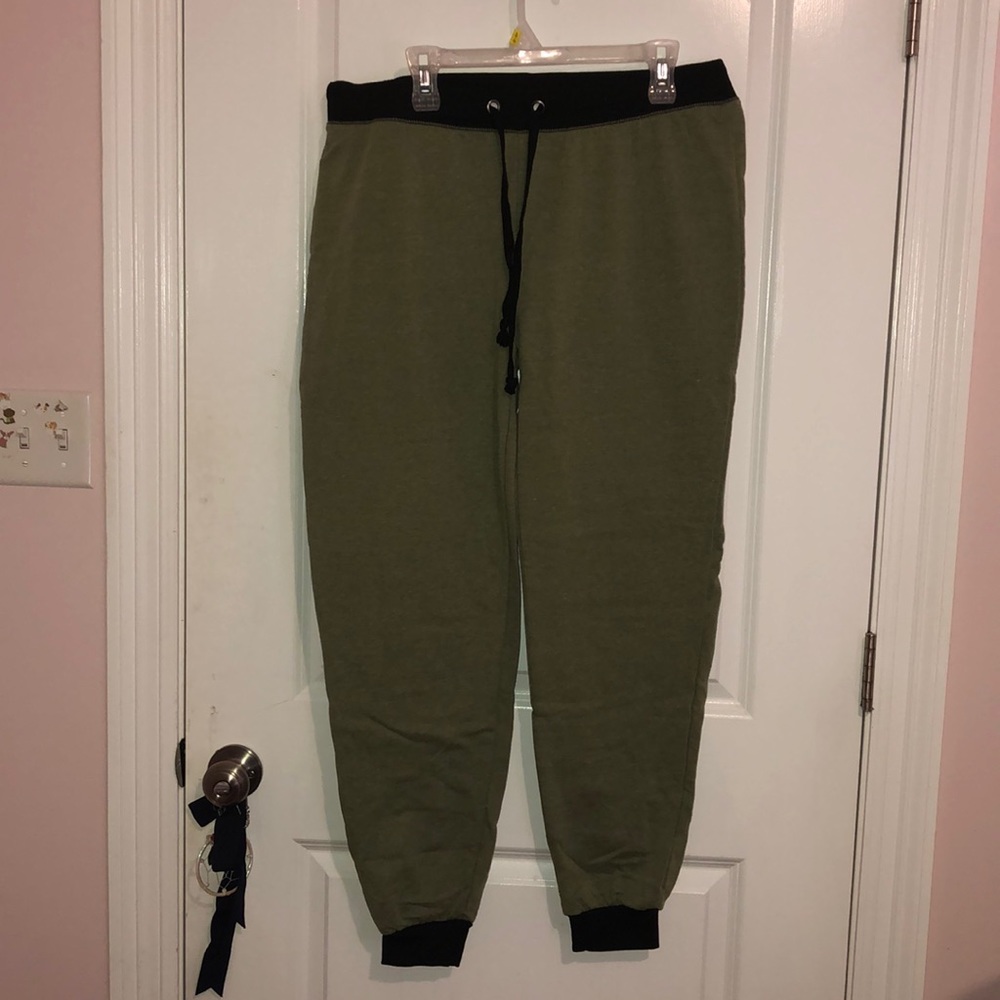Green Joggers